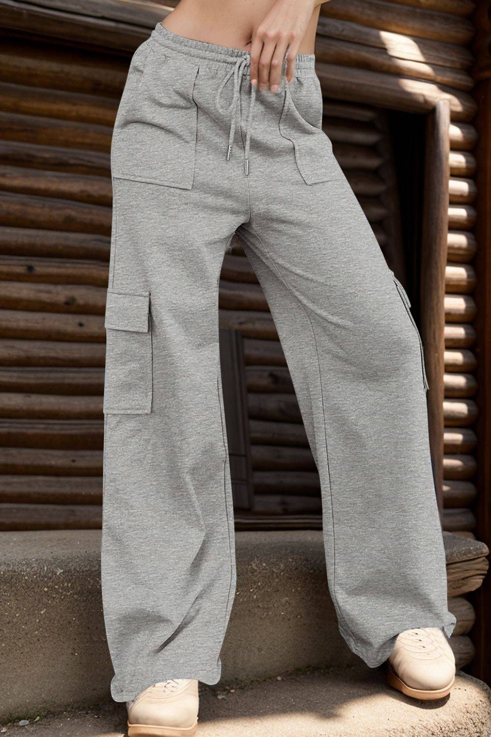 On-the-Go Drawstring Pocket Active Pants