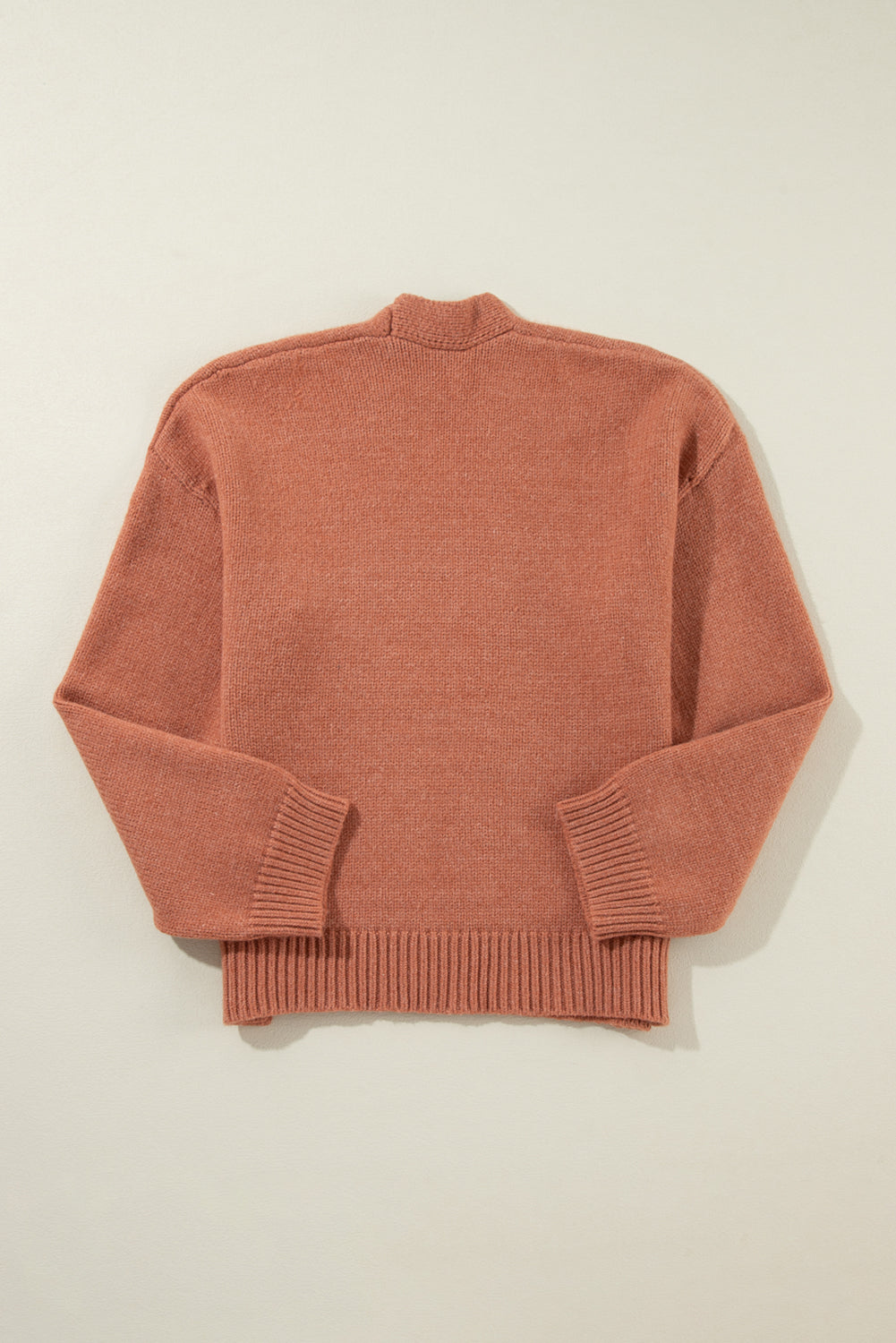 Effortless Elegance Slit Open Cardigan - SleekrMe
