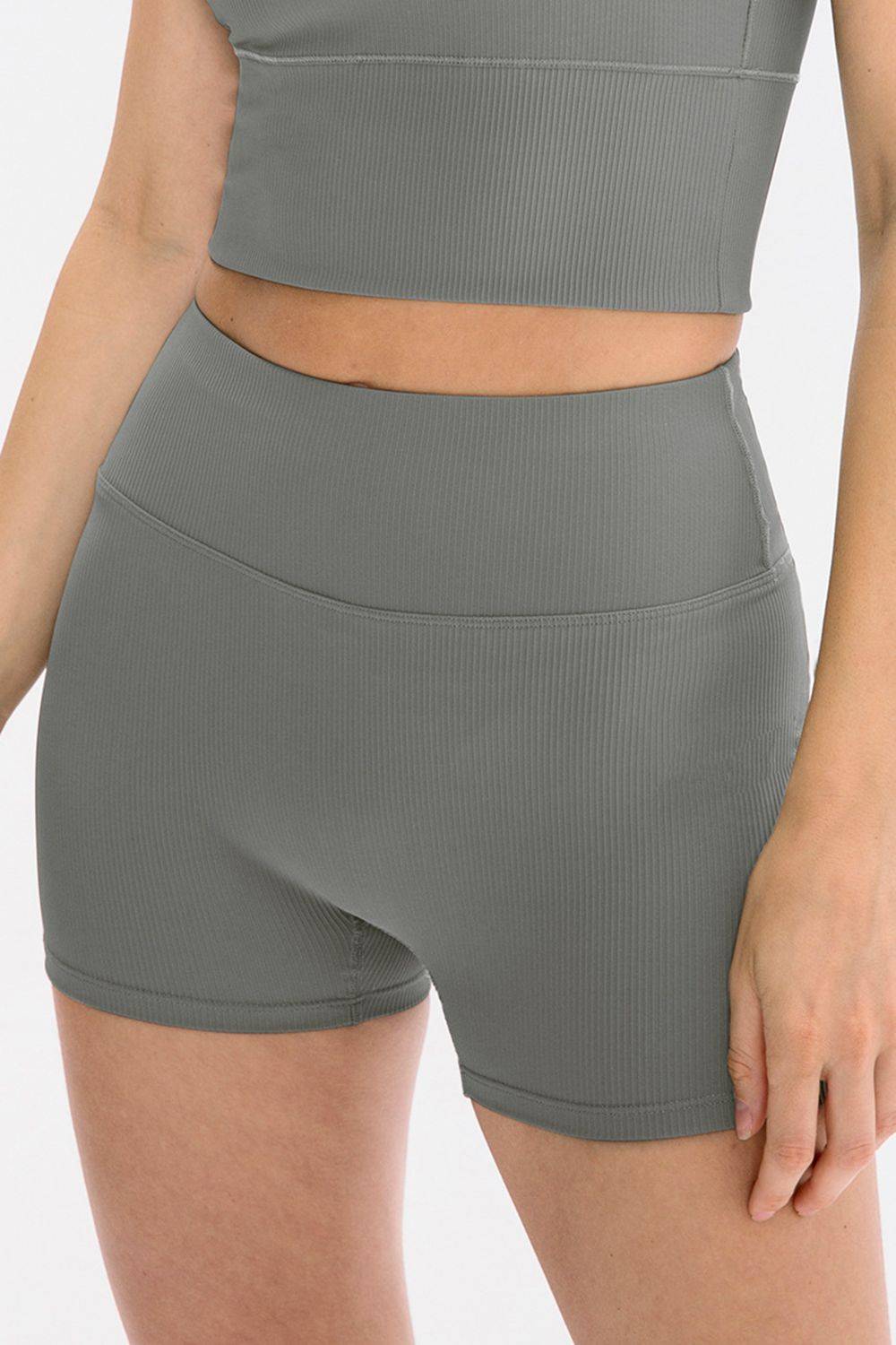 Wide Waistband Sports Shorts for Active and Casual Wear