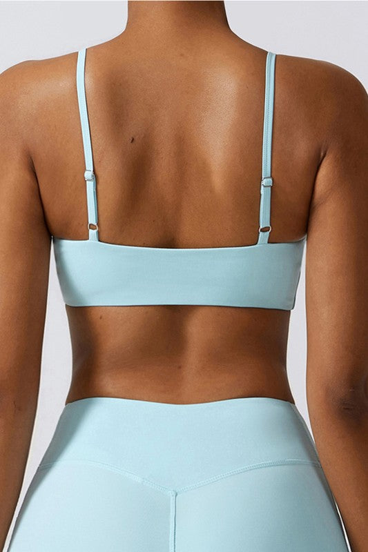 Quick-Drying Sports Bra for Pickleball, Exercise, and Running with All-Day Comfort