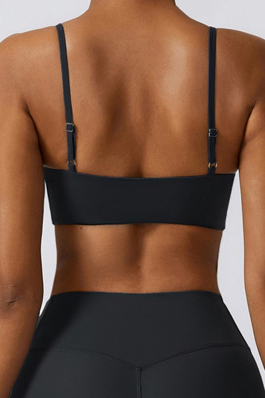 Quick-Drying Sports Bra for Pickleball, Exercise, and Running with All-Day Comfort