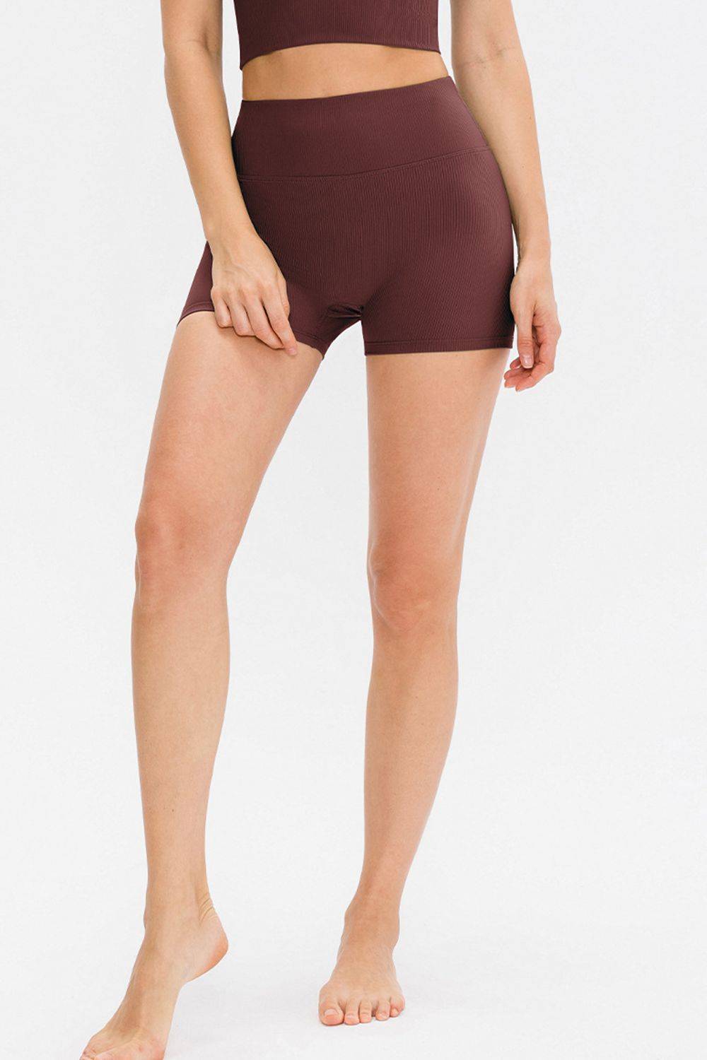 Wide Waistband Sports Shorts for Active and Casual Wear