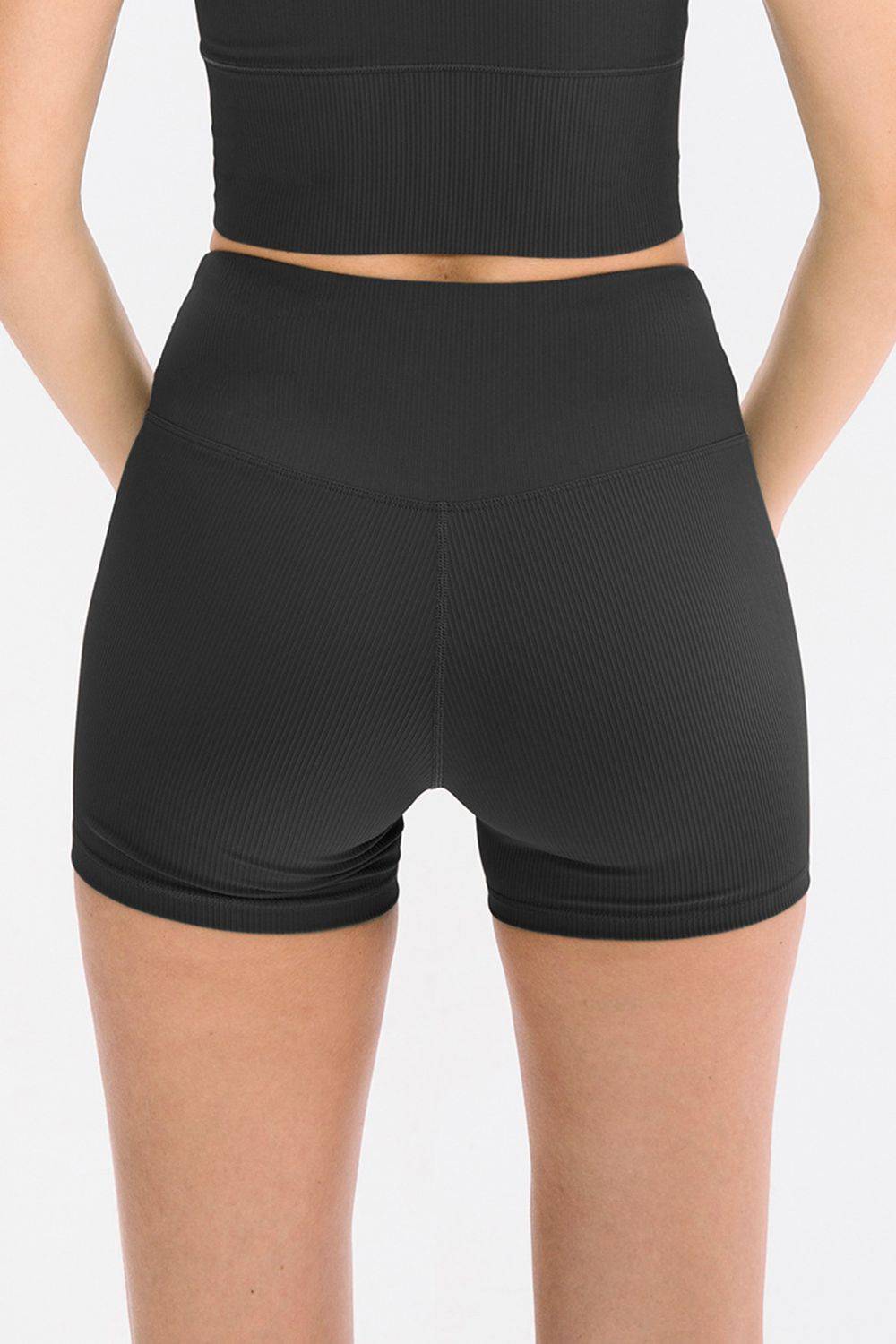 Wide Waistband Sports Shorts for Active and Casual Wear