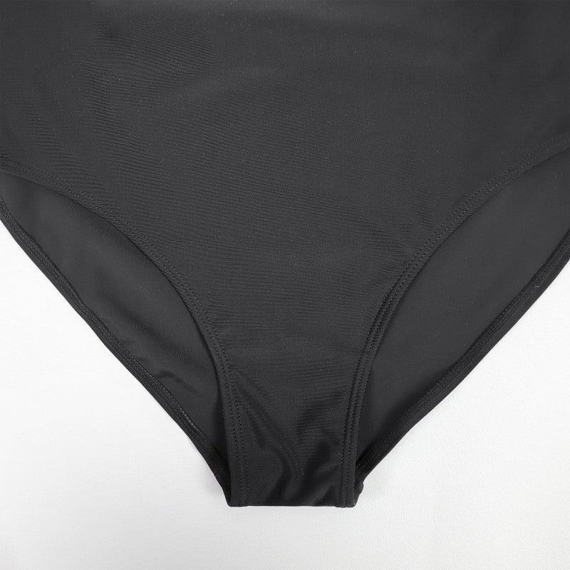 One Piece Swimsuit With Tummy Control, V Neck Criss Cross, Ruched Push Up Slimming Swimwear