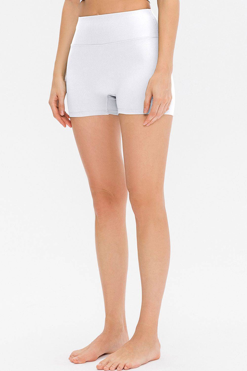Wide Waistband Sports Shorts for Active and Casual Wear