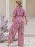 Bold & Beautiful Plus Size Wide Leg Printed Jumpsuit - SleekrMe