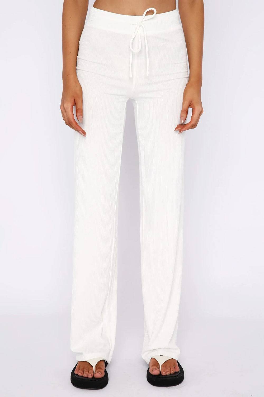 Round Neck Top and Pants Set | Effortless Style for Everyday Comfort