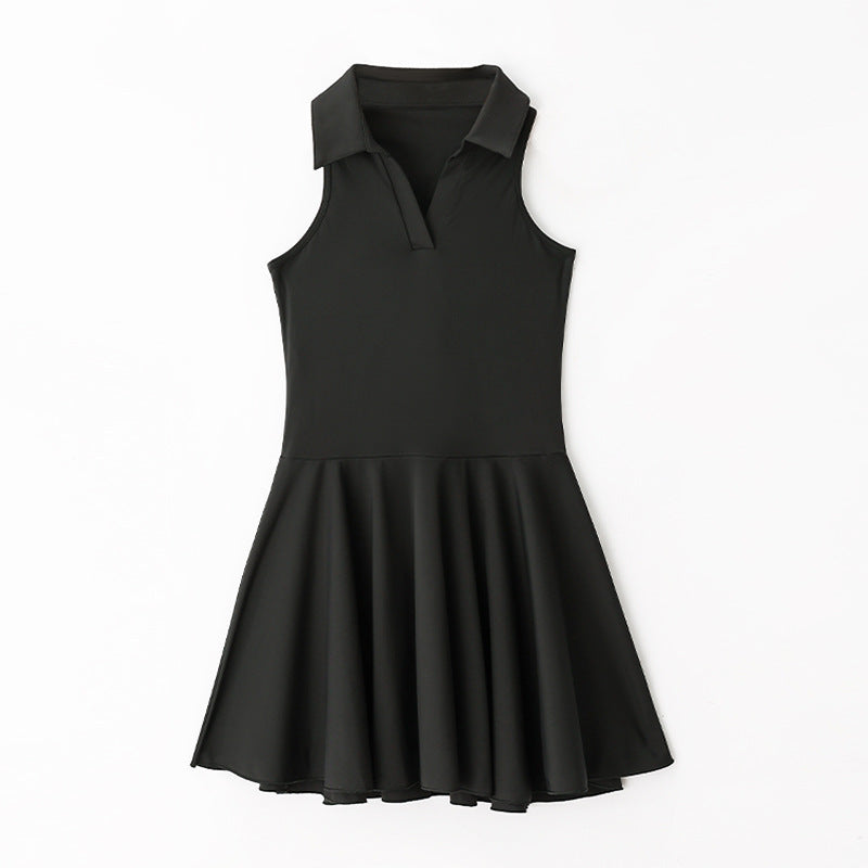 Women&#39;s Tennis V-Neck Tennis Dress