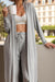 Cozy Vibes Lounge Set | Two-Piece Cardigan & Pants - SleekrMe