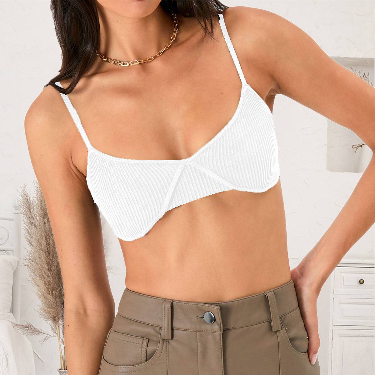 Scoop Neck Bra with Light Support and All-Day Comfort