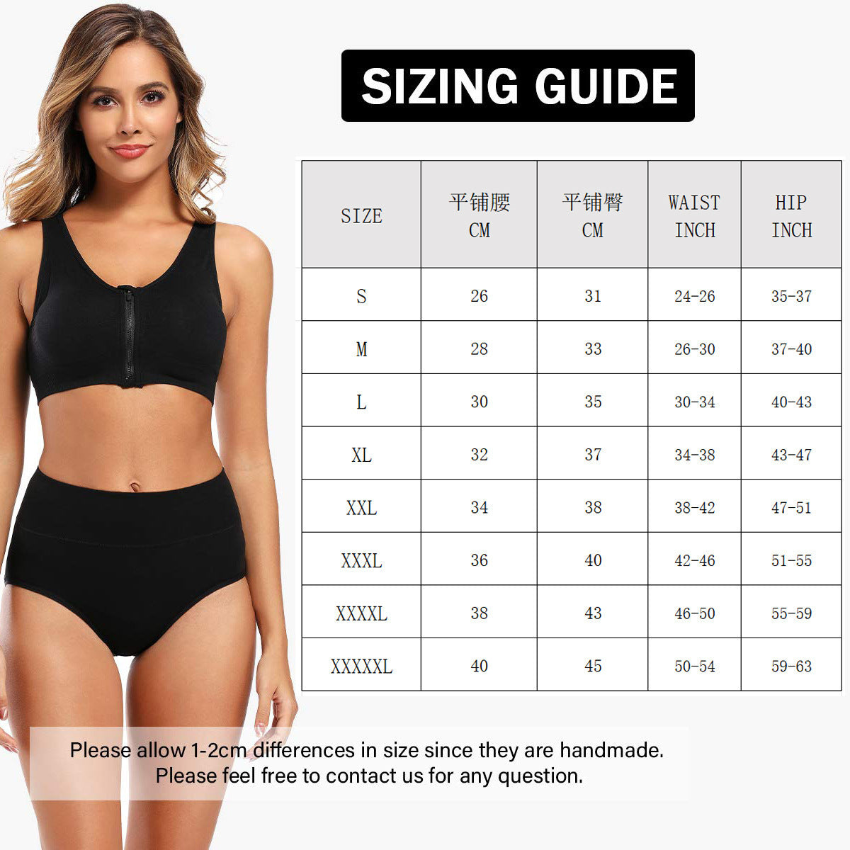 5-Piece Pack - Women&#39;s Underwear High Waist Shaping Underwear Plus Size