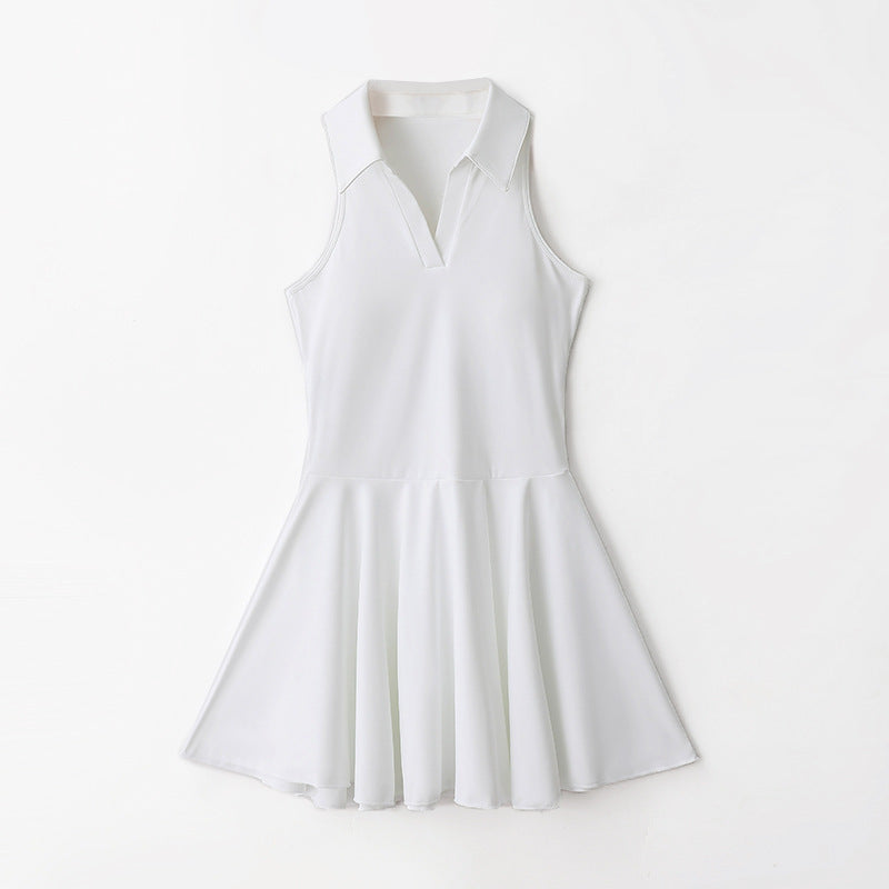 Women&#39;s Tennis V-Neck Tennis Dress