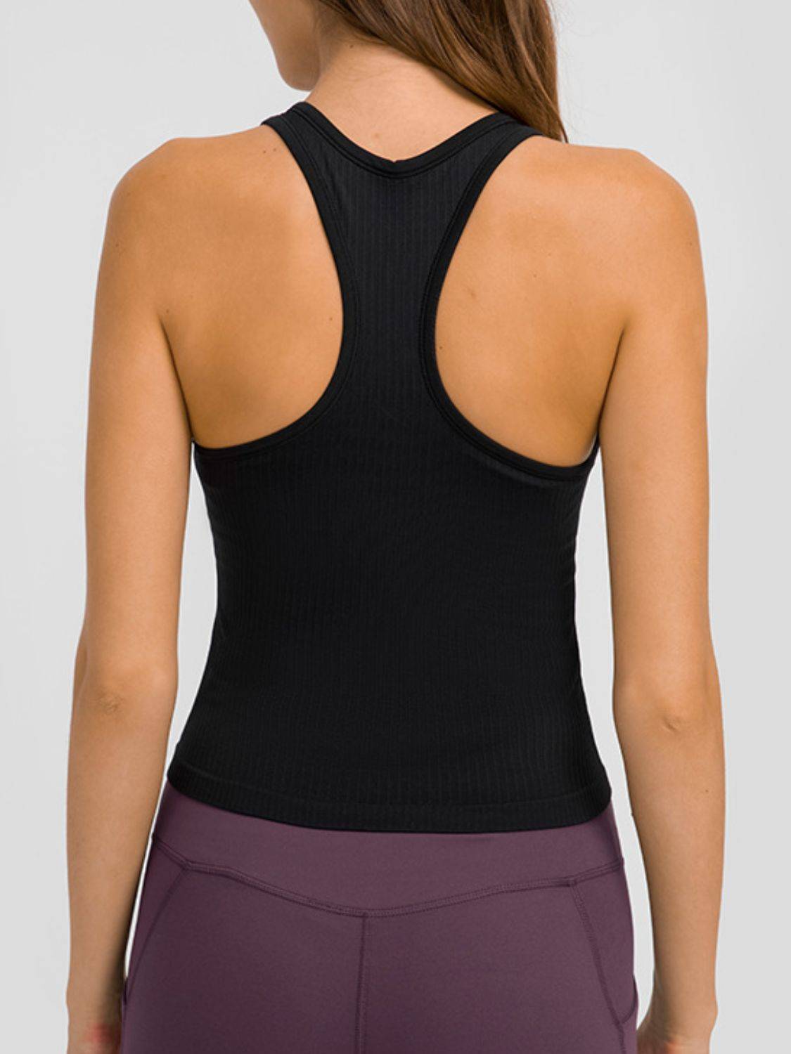 Round Neck Racerback Active Tank | Comfort &amp; Style for Any Activity