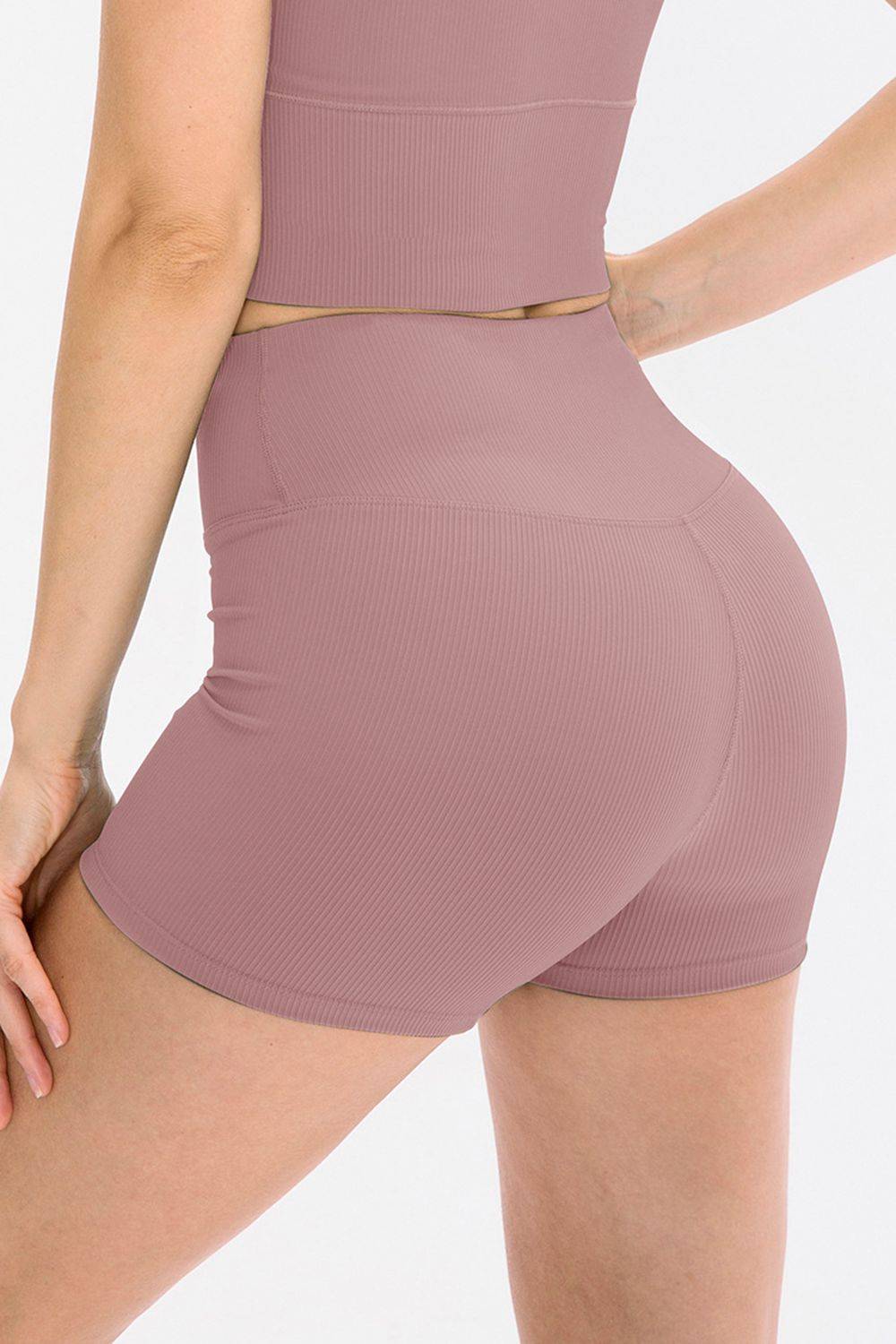 Wide Waistband Sports Shorts for Active and Casual Wear