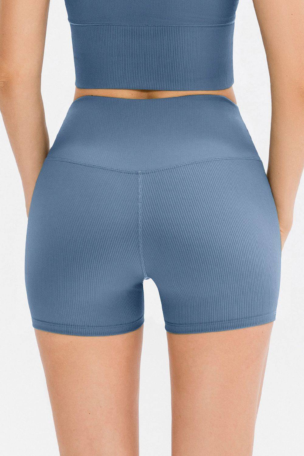 Wide Waistband Sports Shorts for Active and Casual Wear