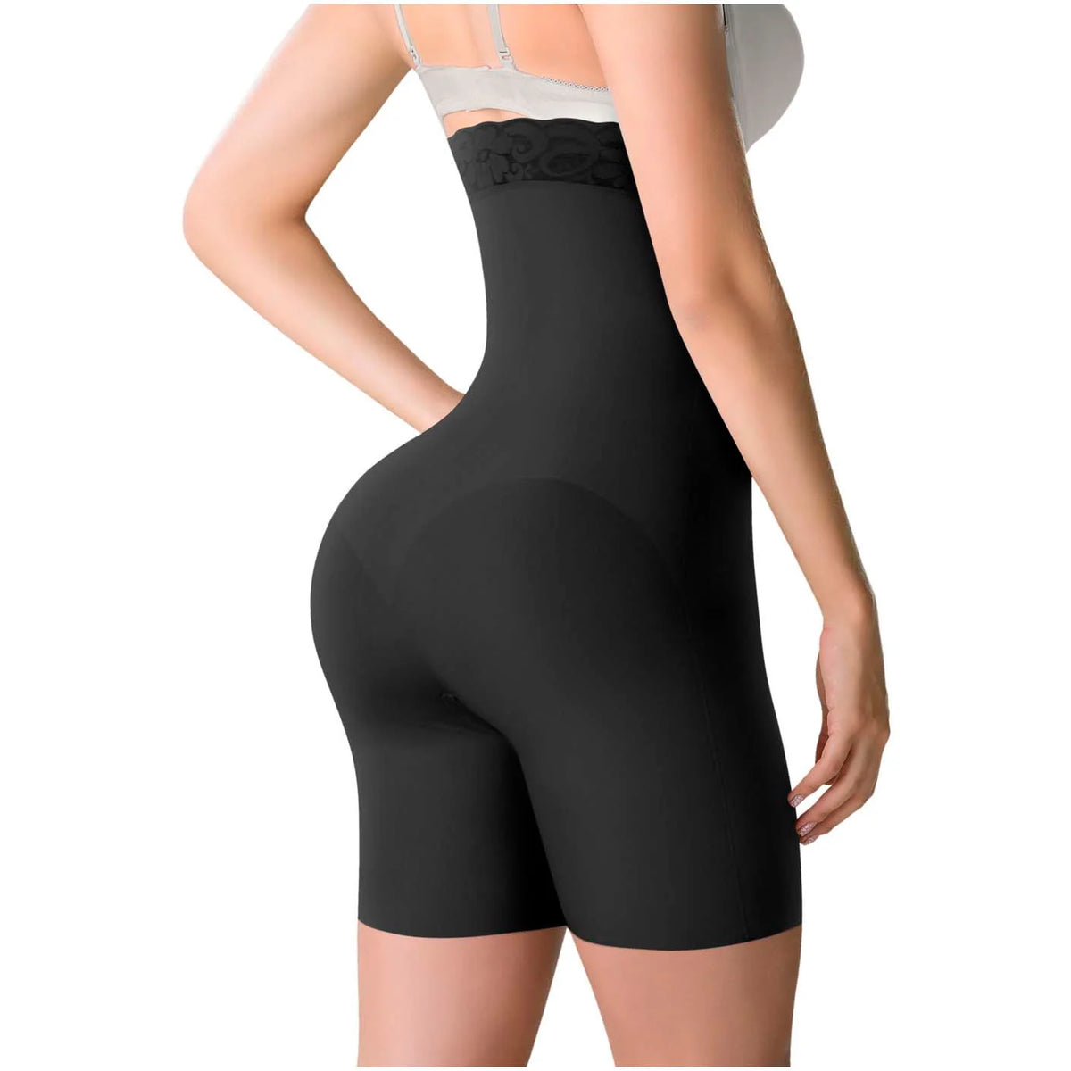 Curves Ahead High-Waisted Butt-Lifting Shaper Shorts | Romanza 2050
