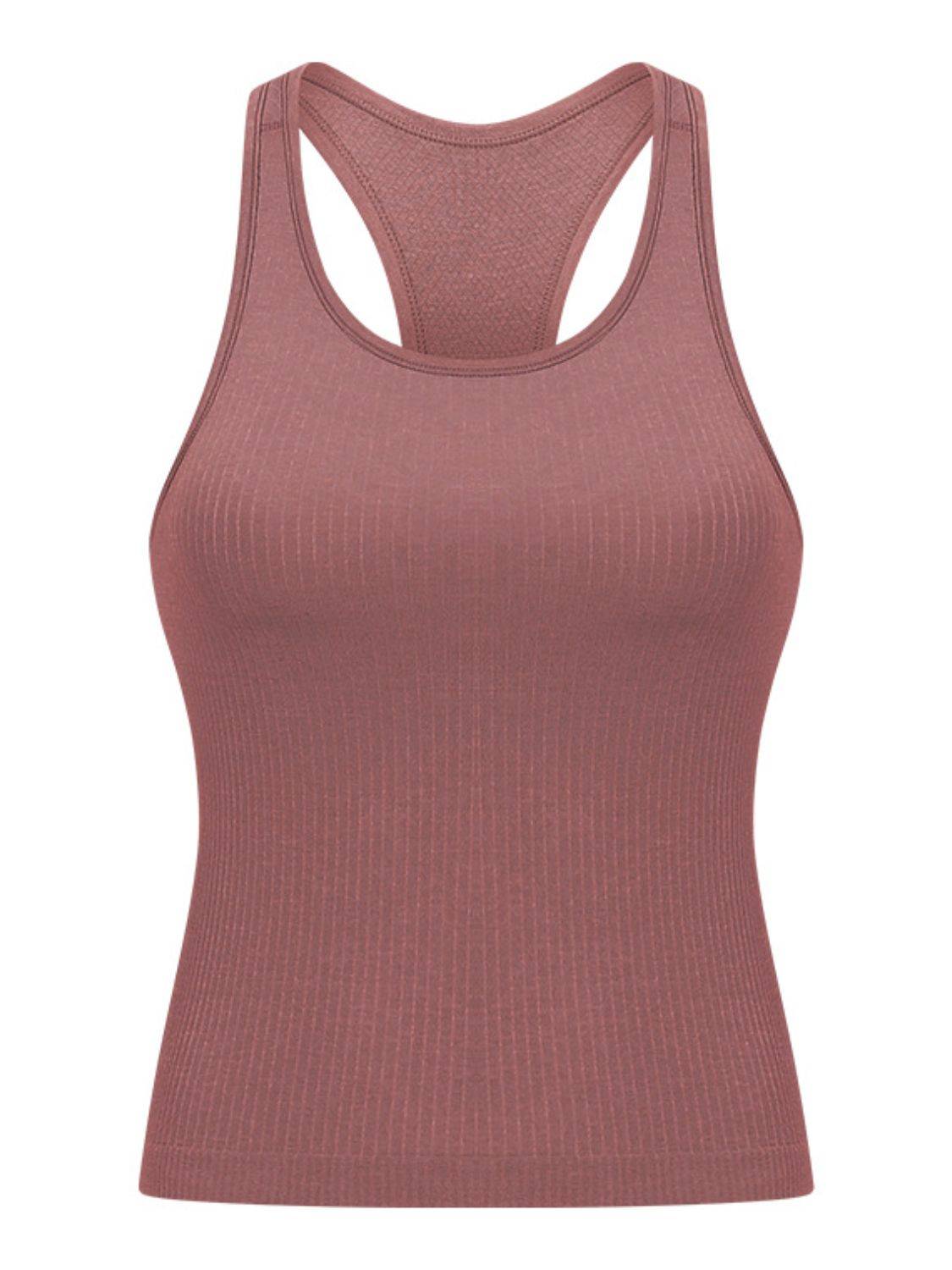 Round Neck Racerback Active Tank | Comfort &amp; Style for Any Activity