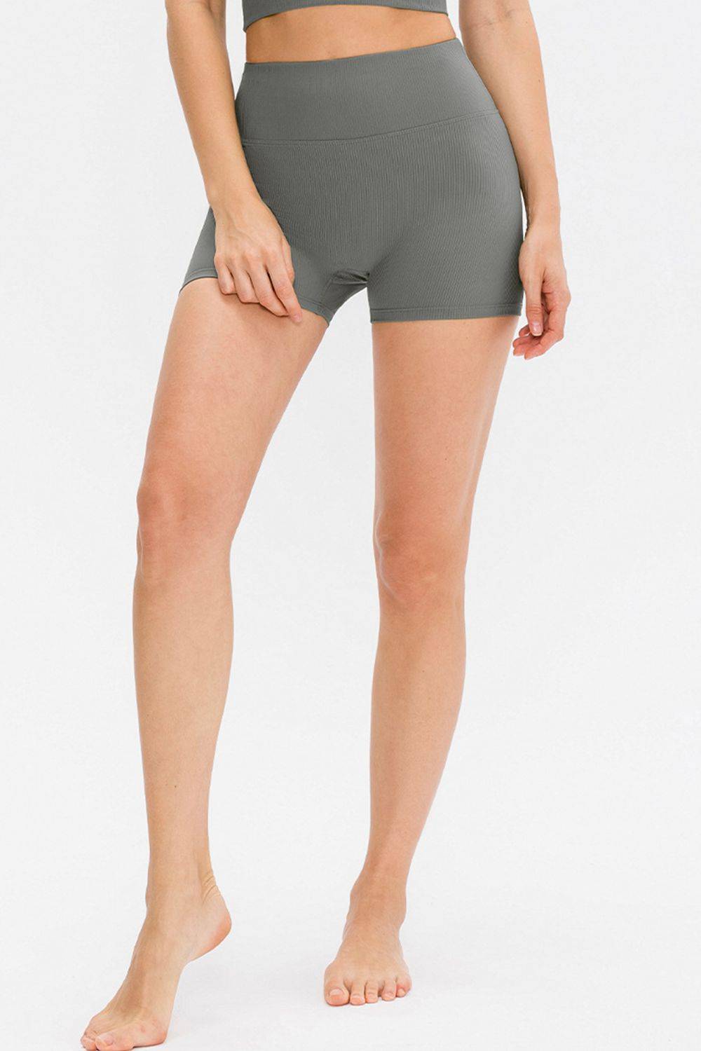 Wide Waistband Sports Shorts for Active and Casual Wear