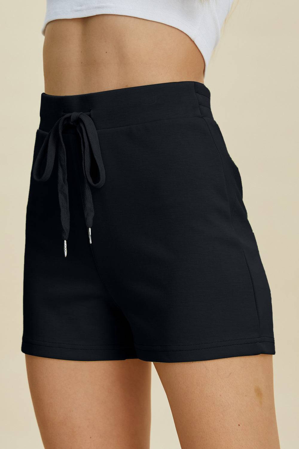 CloudSoft High-Waist Drawstring Shorts | Effortless Comfort &amp; Style