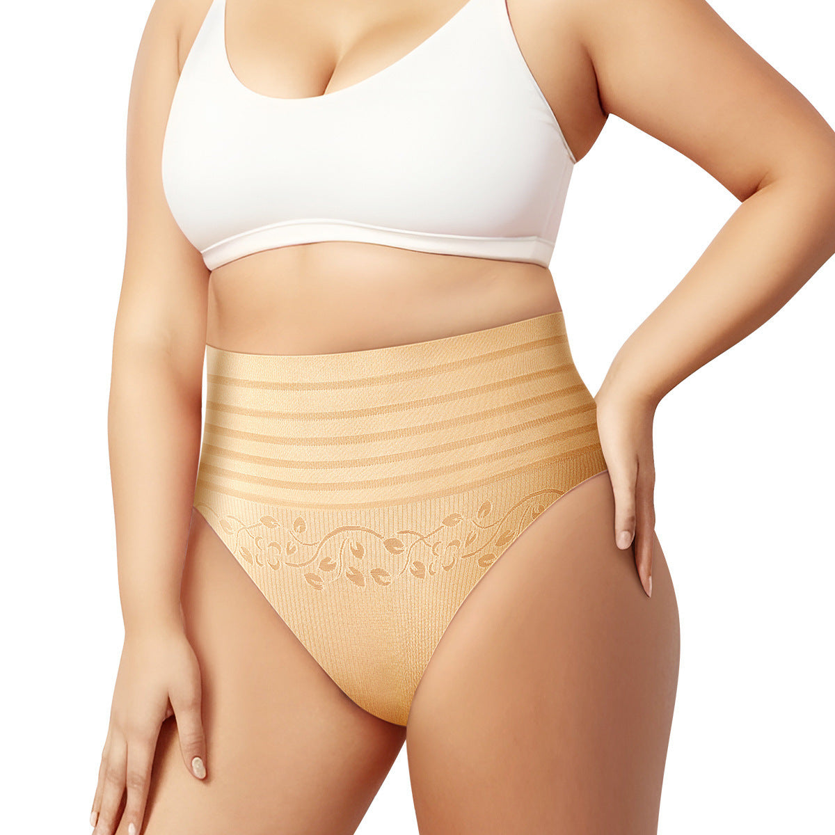 Sleek Silhouette High-Waist Tummy-Control Panties