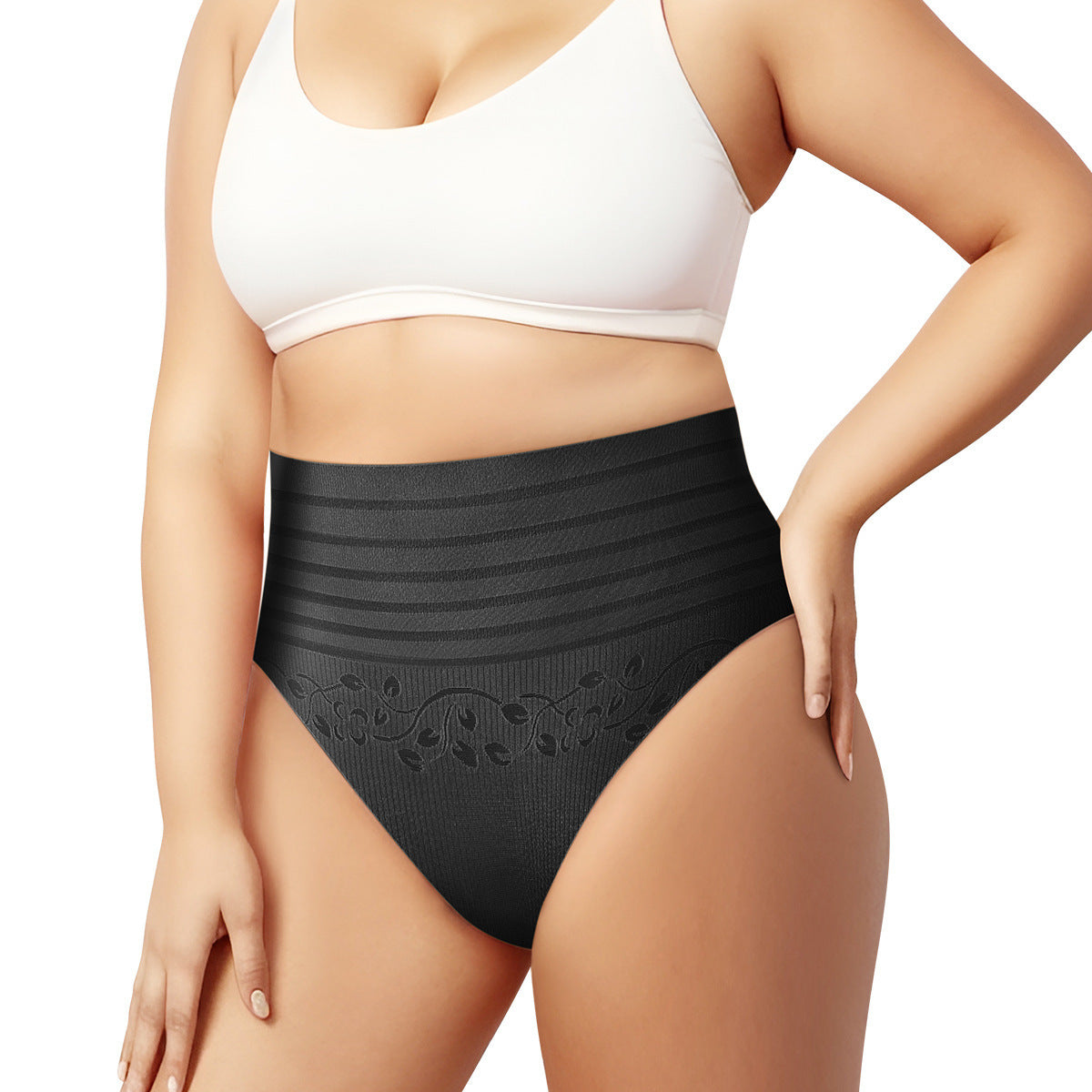 Sleek Silhouette High-Waist Tummy-Control Panties