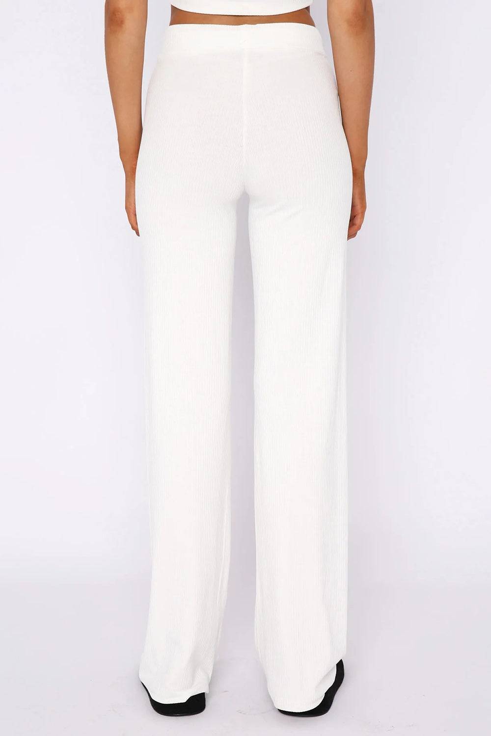 Round Neck Top and Pants Set | Effortless Style for Everyday Comfort