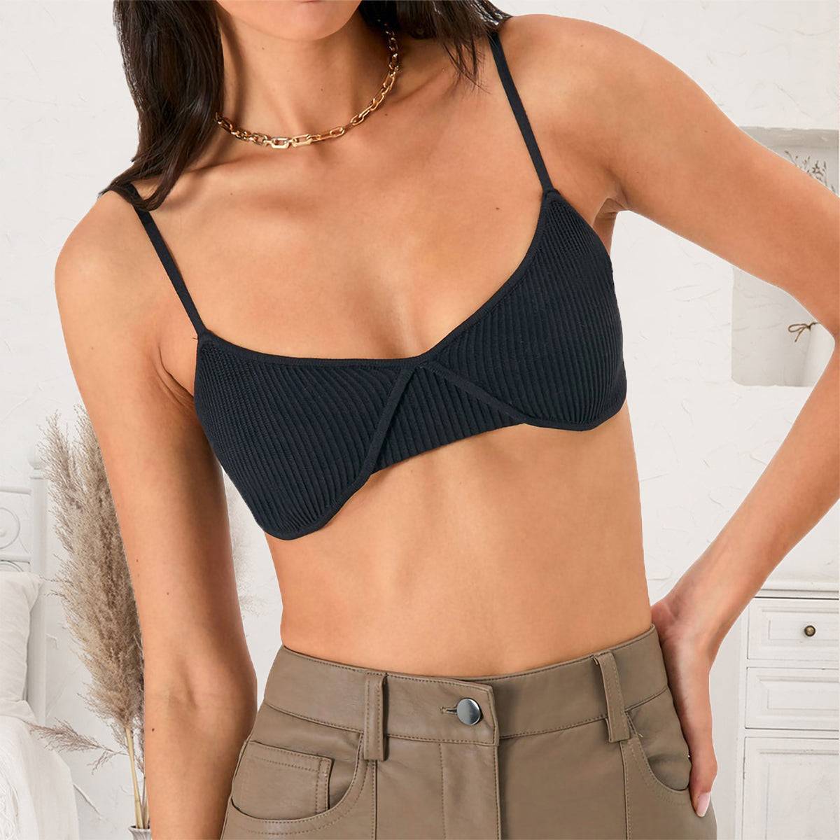 Scoop Neck Bra with Light Support and All-Day Comfort